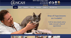 Desktop Screenshot of northcenteranimalhospital.com